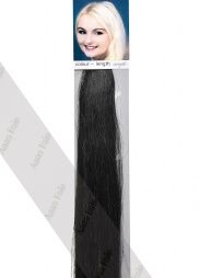 Włosy naturalne REMY HAIR 42 cm pod keratynę (1) GRUBE