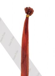 Wosy naturalne REMY HAIR 42 cm pod keratyn (350) GRUBE